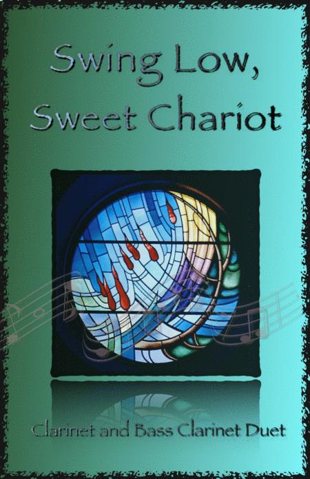 Swing Low Swing Chariot Gospel Song For Clarinet And Bass Clarinet Duet Sheet Music