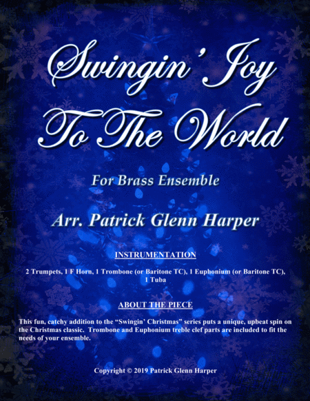 Swingin Joy To The World For Brass Ensemble Sheet Music