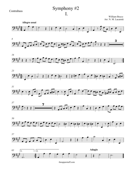 Symphony 2 First Movement Sheet Music