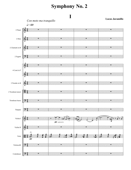 Free Sheet Music Symphony No 2