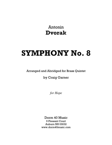 Free Sheet Music Symphony No 8
