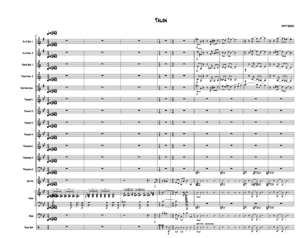 Talon Full Score Sheet Music