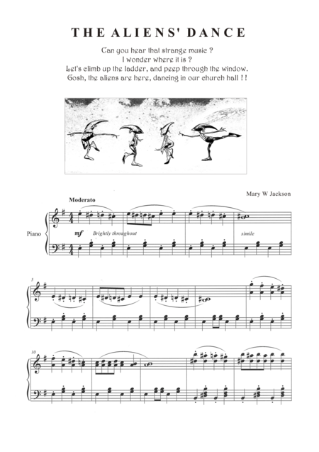 The Aliens Dance Sheet Music