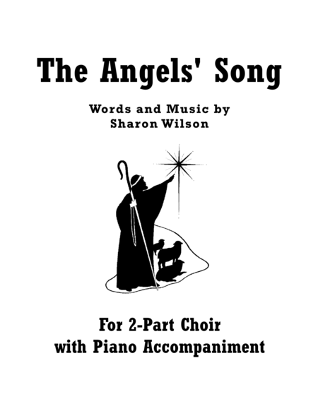Free Sheet Music The Angels Song 2 Part Choir C Major