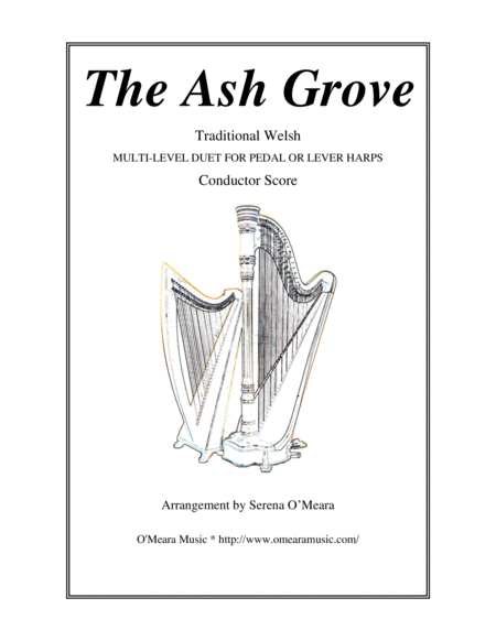 Free Sheet Music The Ash Grove Conductor Score