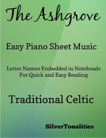 Free Sheet Music The Ashgrove Easy Piano Sheet Music