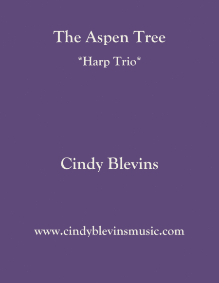 The Aspen Tree Arranged For Harp Trio Sheet Music