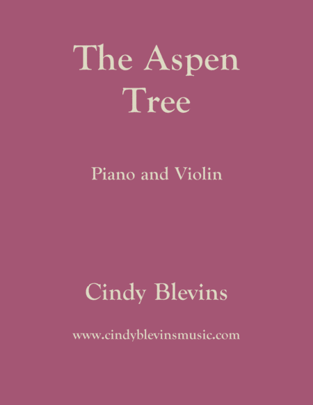 The Aspen Tree For Piano And Violin Sheet Music