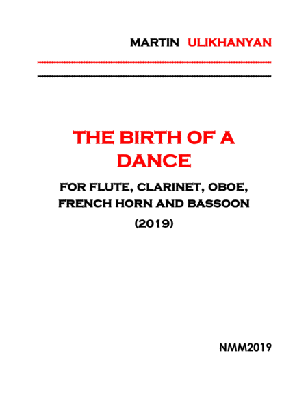 The Birth Of A Dance Sheet Music