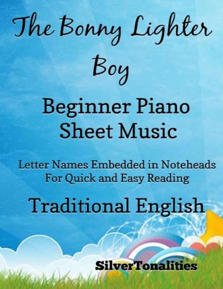 Free Sheet Music The Bonny Lighter Boy Beginner Piano Sheet Music