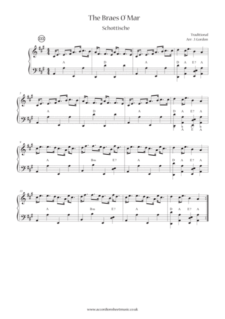 The Braes O Mar Sheet Music