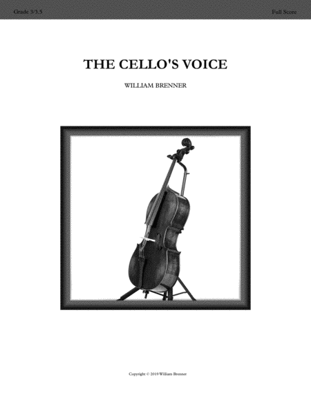 Free Sheet Music The Cellos Voice