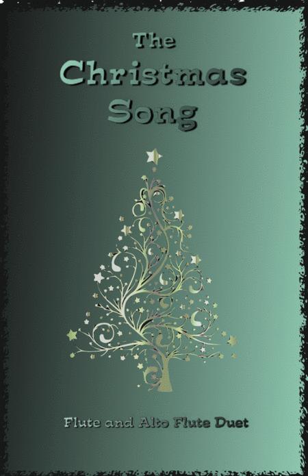 The Christmas Song Chestnuts Roasting On An Open Fire For Flute And Alto Flute Duet Sheet Music