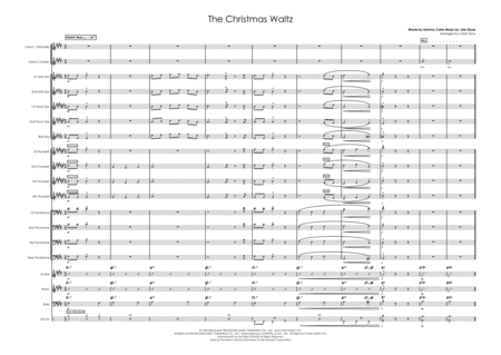 The Christmas Waltz Vocal Duet With Big Band Sheet Music