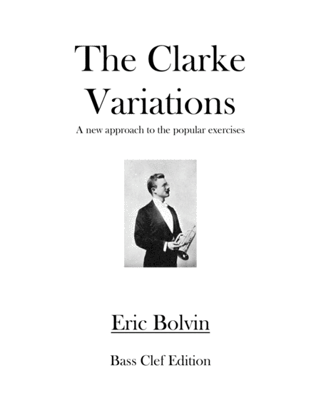 The Clarke Variations Bass Clef Edition Sheet Music