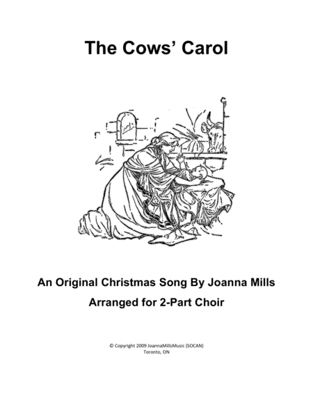 The Cows Carol Sheet Music