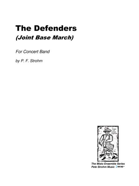 The Defenders Joint Base March Score Only Sheet Music