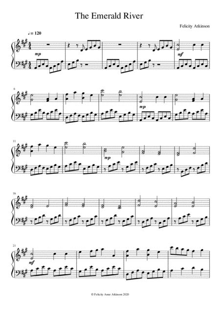 The Emerald River Sheet Music