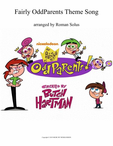 Free Sheet Music The Fairly Odd Parents