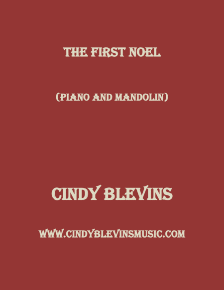 Free Sheet Music The First Noel For Piano And Mandolin