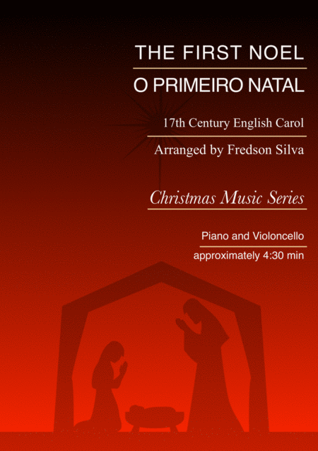 The First Noel O Primeiro Natal Piano And Violoncello Sheet Music