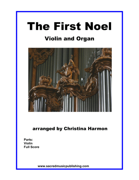 The First Noel Violin And Organ Sheet Music