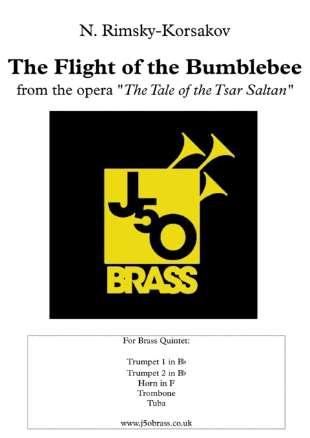 Free Sheet Music The Flight Of The Bumblebee