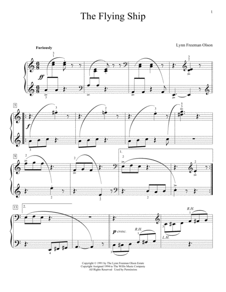 The Flying Ship Sheet Music