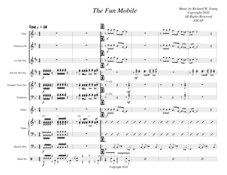 The Fun Mobile Score Sheet Music