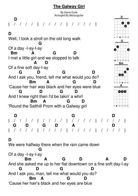 The Galway Girl Sheet Music