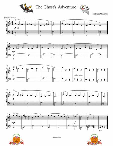 Free Sheet Music The Ghost Adventure