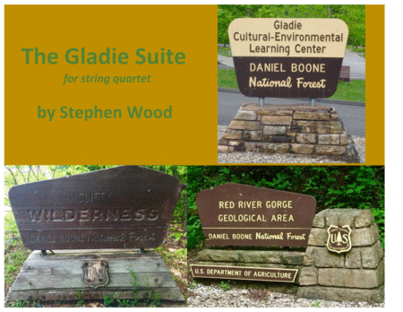 The Gladie Suite For String Quartet Sheet Music