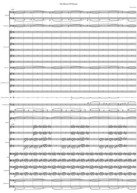 The Horses Of Passion Sheet Music