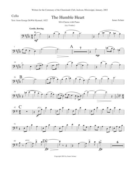 The Humble Heart Sheet Music