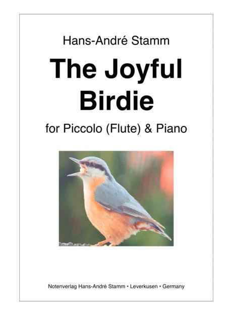 Free Sheet Music The Joyful Birdie For Flute And Piano