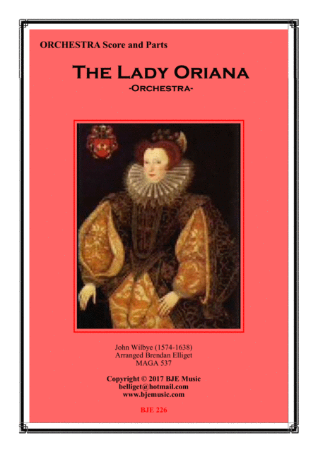 Free Sheet Music The Lady Oriana Orchestra