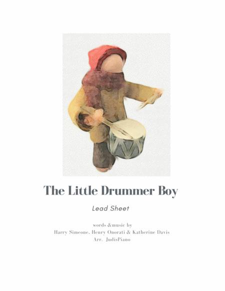 The Little Drummer Boy Lead Sheet Sheet Music