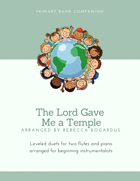 The Lord Gave Me A Temple Sheet Music