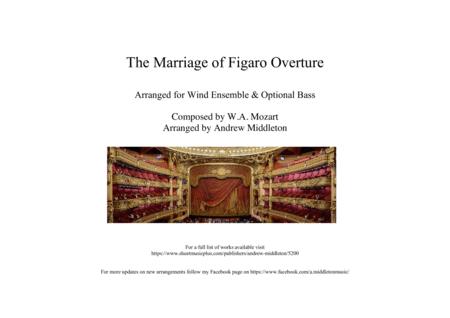 The Marriage Of Figaro Overture Arranged For Wind Ensemble Sheet Music