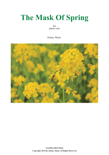 Free Sheet Music The Mask Of Spring