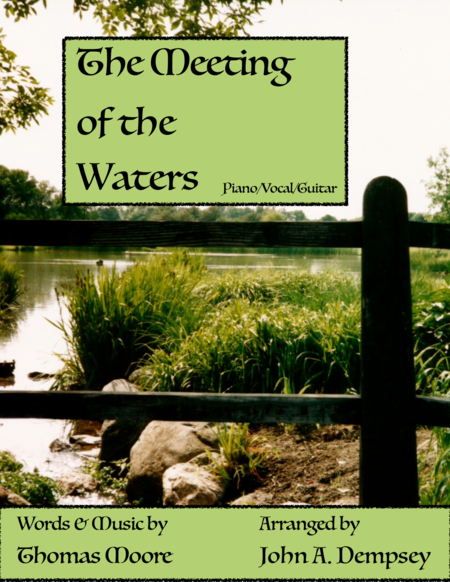 The Meeting Of The Waters Celtic Song Sheet Music