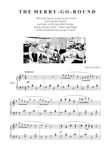 Free Sheet Music The Merry Go Round