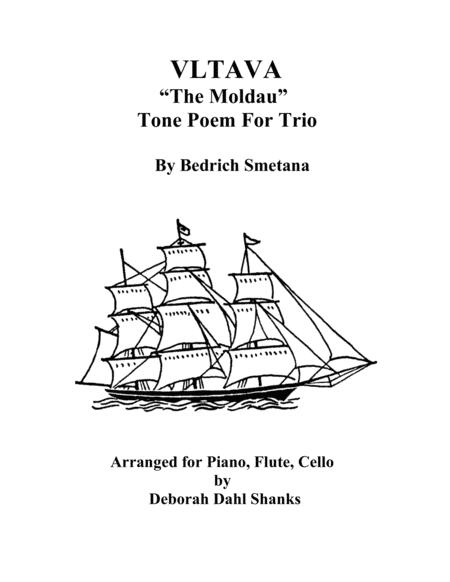 Free Sheet Music The Moldau By Smetana For Trio