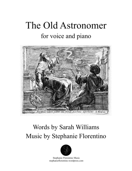 Free Sheet Music The Old Astronomer I Have Loved The Stars Too Fondly Vocal Solo