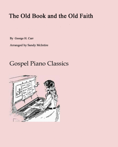 Free Sheet Music The Old Book And The Old Faith