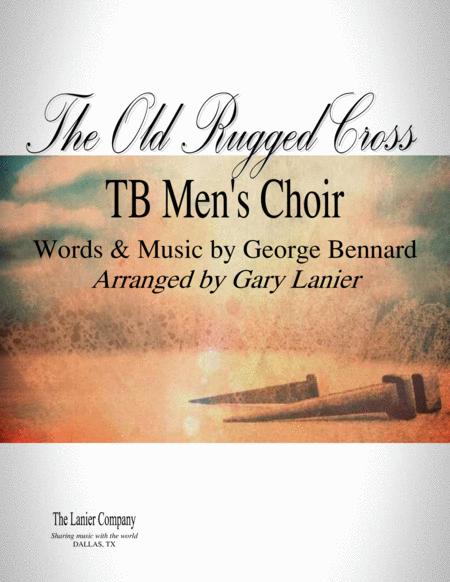 The Old Rugged Cross Tb Men Choir With Piano Sheet Music