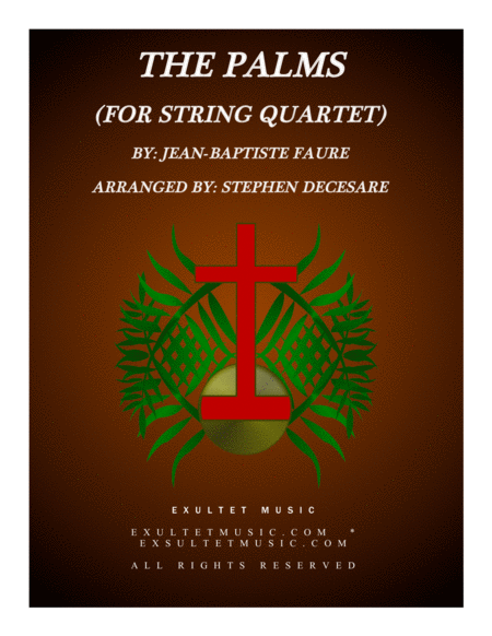 The Palms For String Quartet Sheet Music