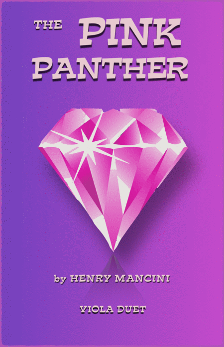 Free Sheet Music The Pink Panther From The Pink Panther Duet For Two Violas