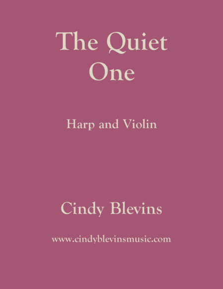 Free Sheet Music The Quiet One For Harp And Violin