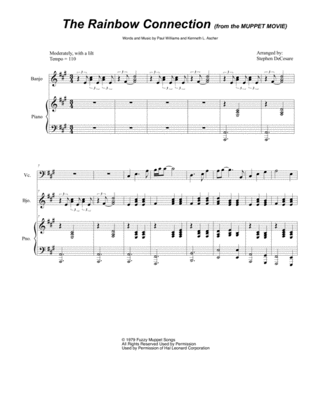 The Rainbow Connection For String Orchestra Sheet Music